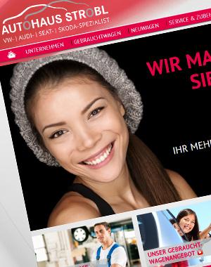Website Autohaus Strobl