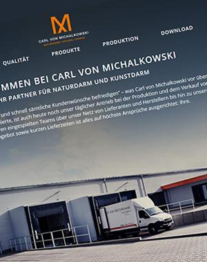 Website Carl von Michalkowski